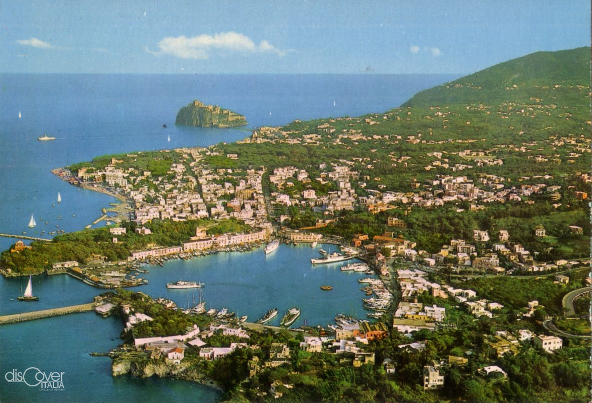 porto ischia Castello anni 60 